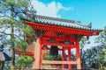 Kiyomizu-dera temple is aÃÂ zen ÃÂ buddhist templeÃÂ in autum season and one of the most popular buildings inÃÂ Kyoto Japan Royalty Free Stock Photo